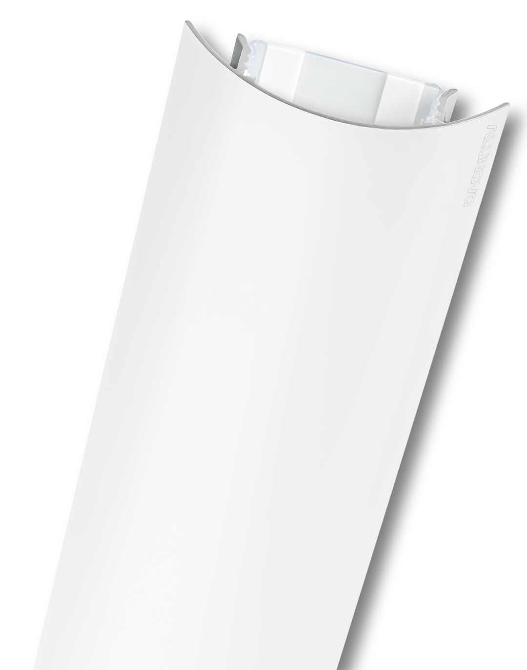 Jetzt den selbstklebenden TV 80mm Kabelkanal aus Aluminium in Weiss matt RAL9003 bei Alunovo bestellen Der TV80 Kabelkanal aus Aluminium in Weiss matt RAL9003 lackiert